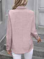 Dalilah | Camicia Elegante da Donna con Colletto e Maniche Lunghe