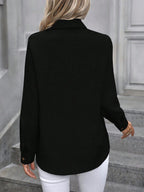 Dalilah | Camicia Elegante da Donna con Colletto e Maniche Lunghe