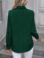 Dalilah | Camicia Elegante da Donna con Colletto e Maniche Lunghe