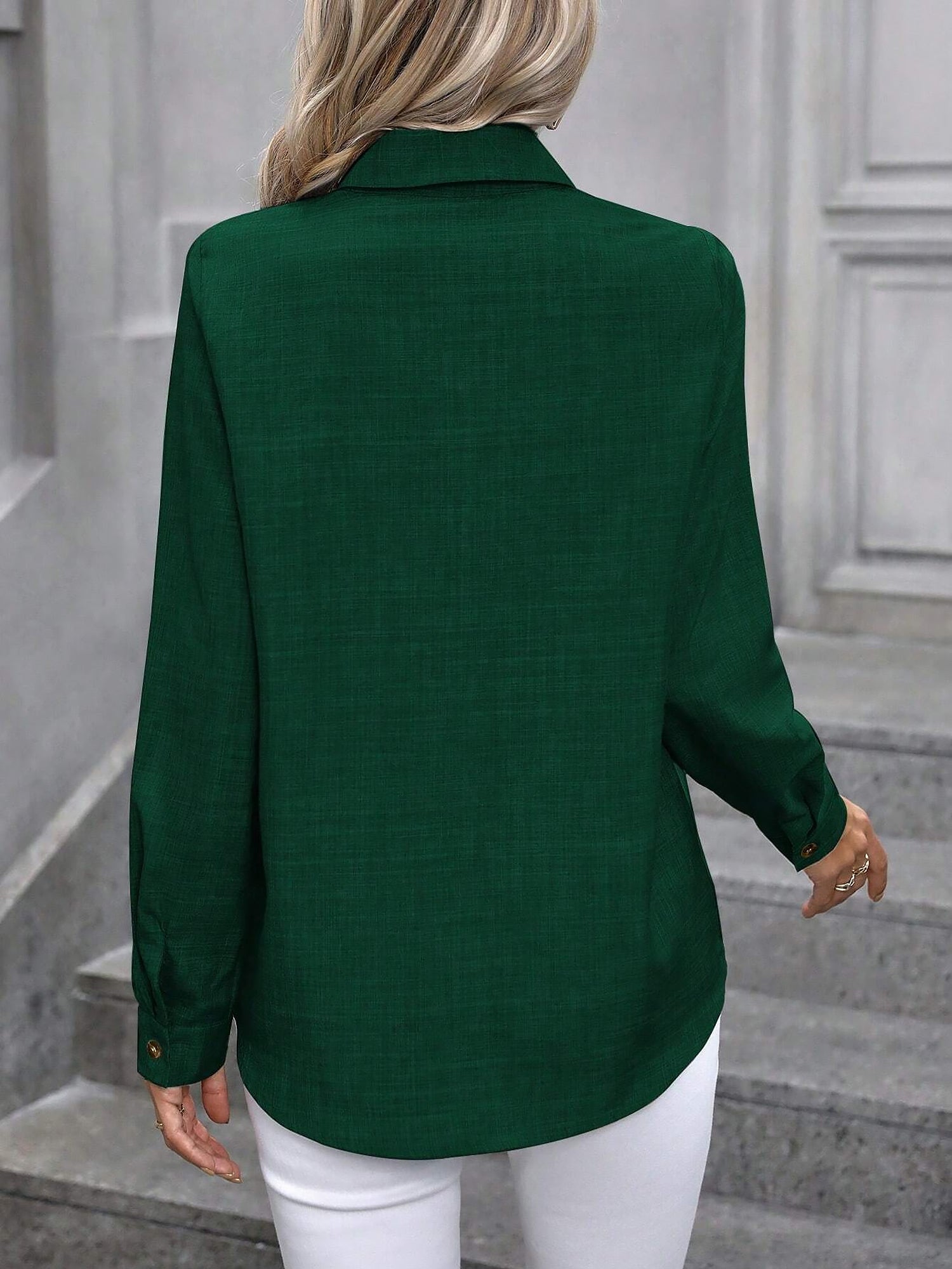 Dalilah | Camicia Elegante da Donna con Colletto e Maniche Lunghe