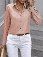 Dalilah | Camicia Elegante da Donna con Colletto e Maniche Lunghe
