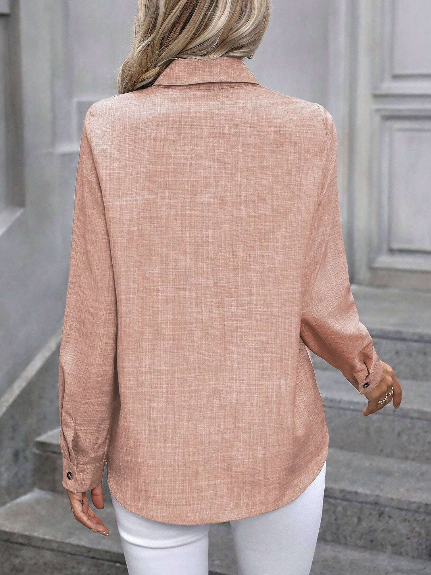 Dalilah | Camicia Elegante da Donna con Colletto e Maniche Lunghe