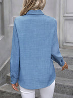 Dalilah | Camicia Elegante da Donna con Colletto e Maniche Lunghe