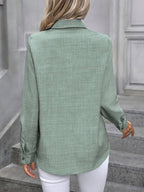 Dalilah | Camicia Elegante da Donna con Colletto e Maniche Lunghe