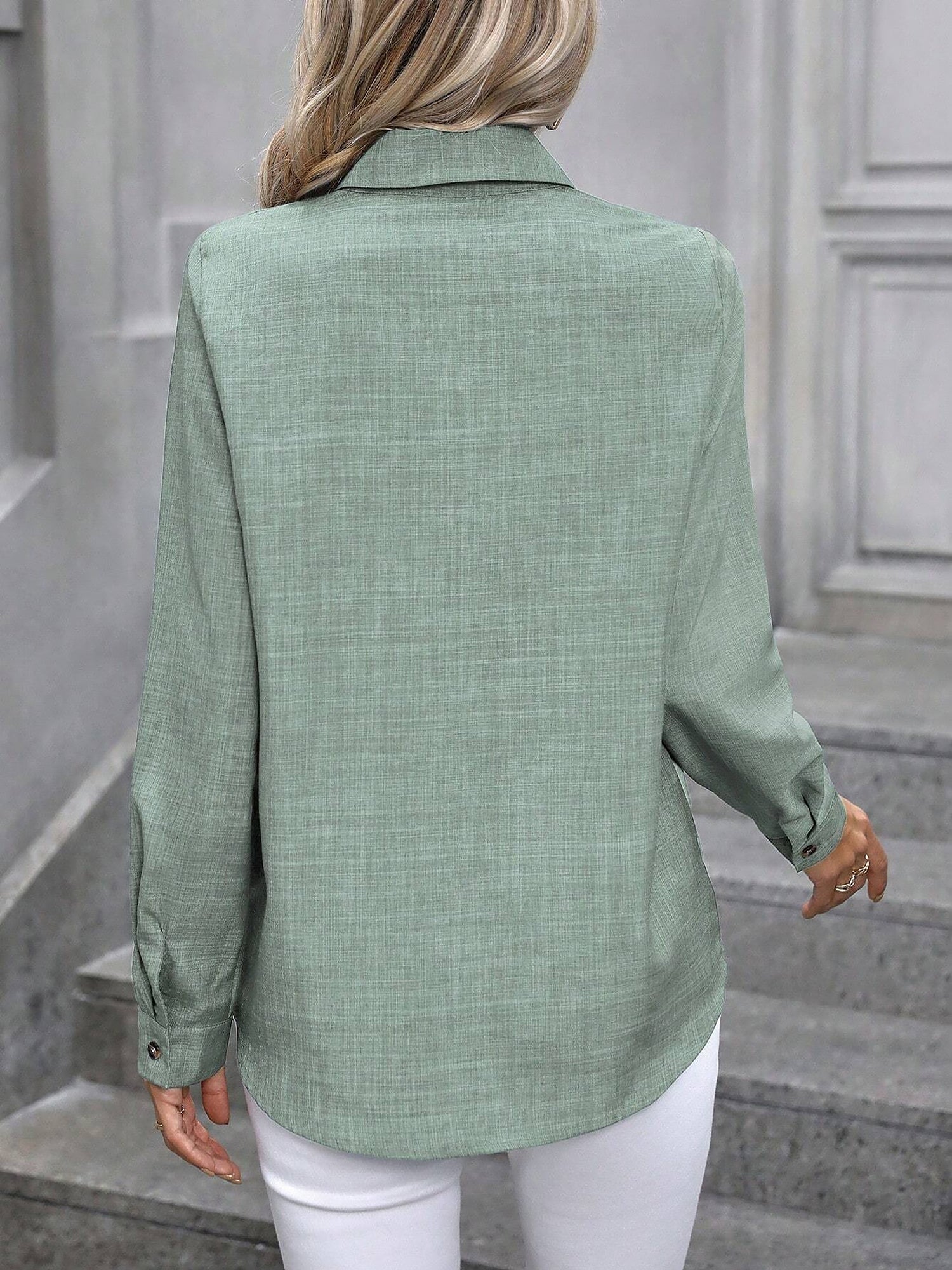 Dalilah | Camicia Elegante da Donna con Colletto e Maniche Lunghe