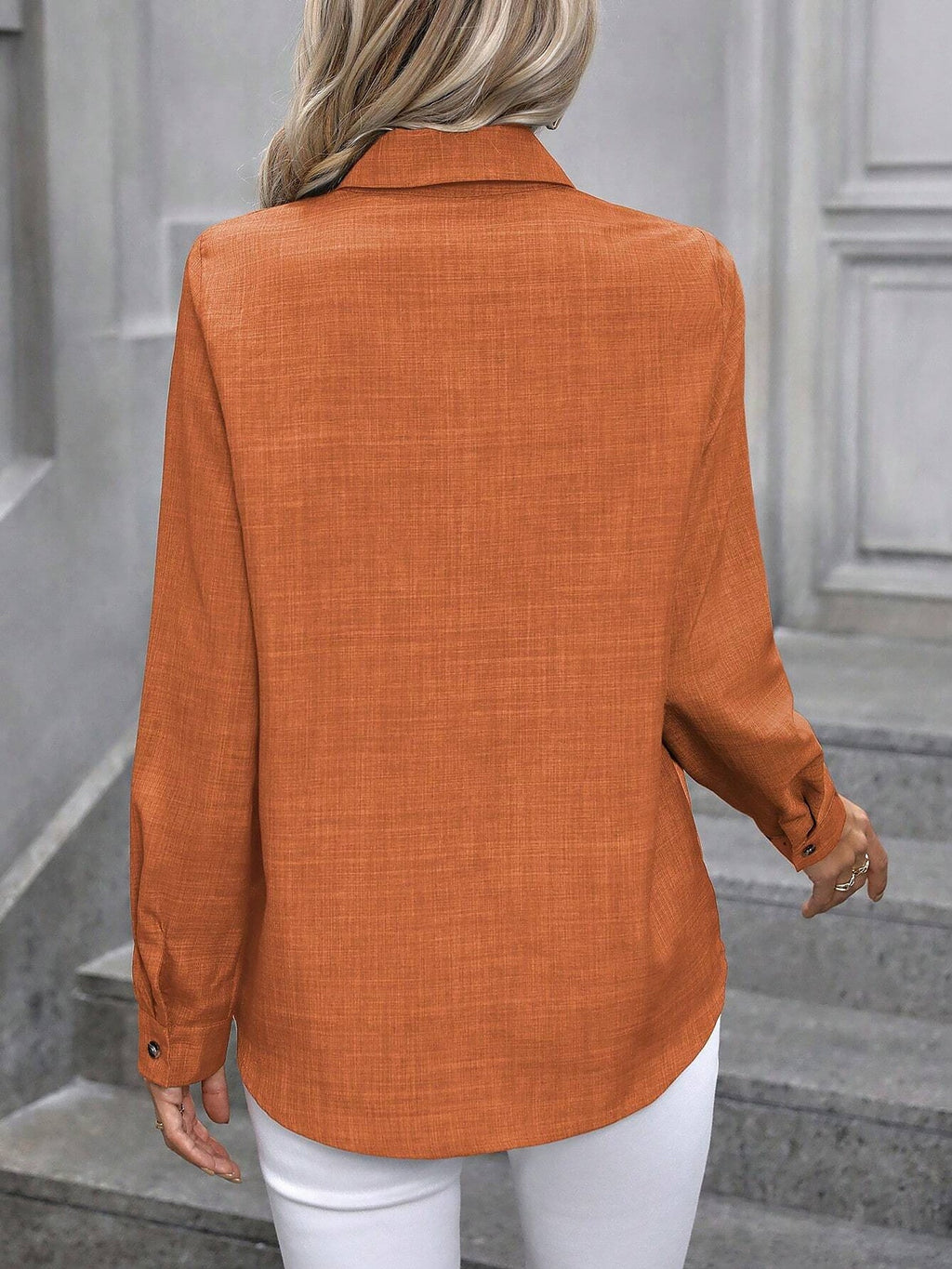 Dalilah | Camicia Elegante da Donna con Colletto e Maniche Lunghe