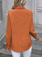 Dalilah | Camicia Elegante da Donna con Colletto e Maniche Lunghe