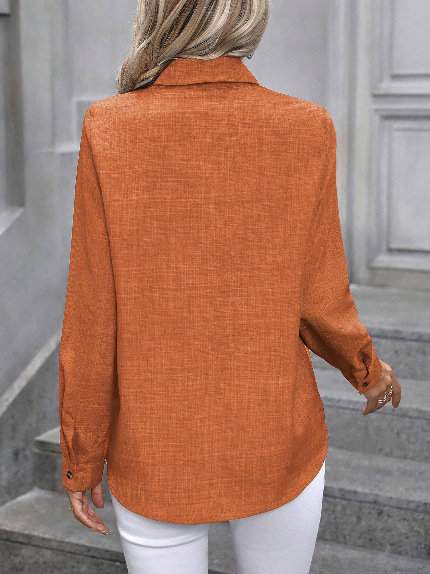 Dalilah | Camicia Elegante da Donna con Colletto e Maniche Lunghe