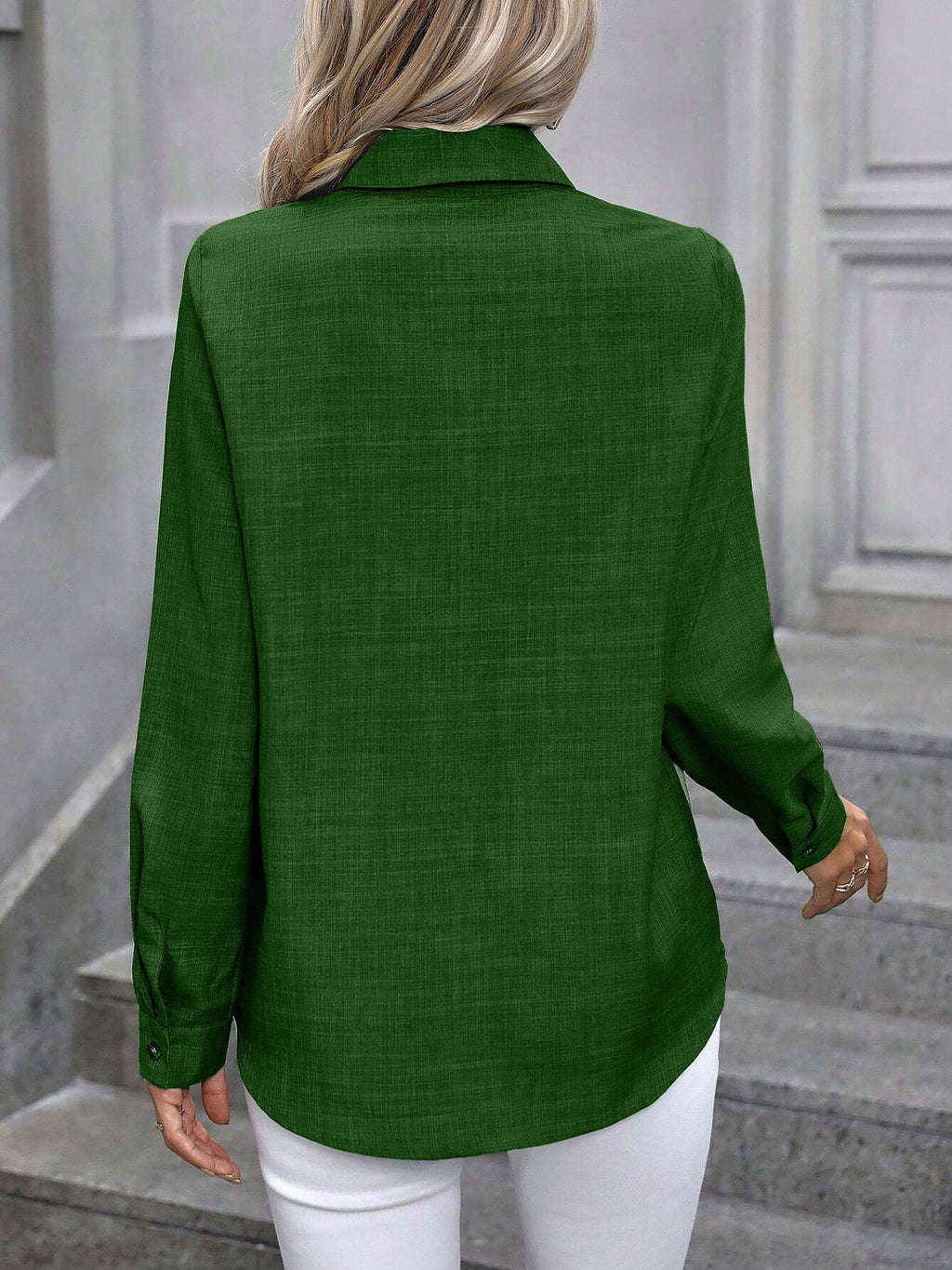 Dalilah | Camicia Elegante da Donna con Colletto e Maniche Lunghe
