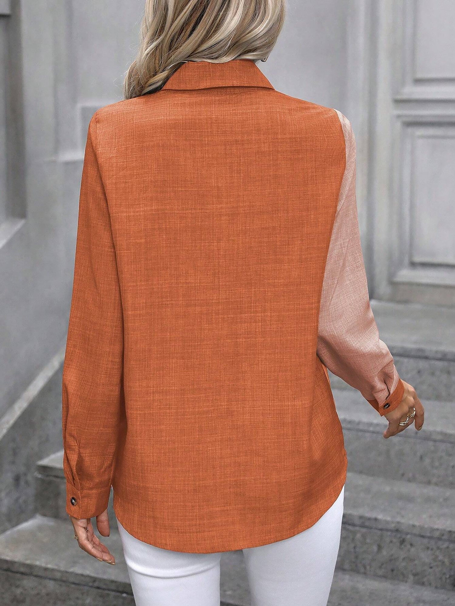 Dalilah | Camicia Elegante da Donna con Colletto e Maniche Lunghe
