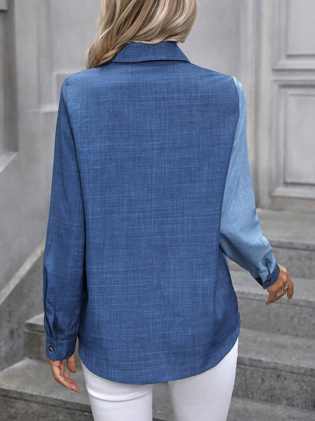 Dalilah | Camicia Elegante da Donna con Colletto e Maniche Lunghe
