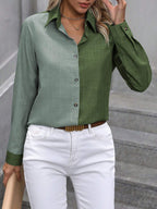 Dalilah | Camicia Elegante da Donna con Colletto e Maniche Lunghe