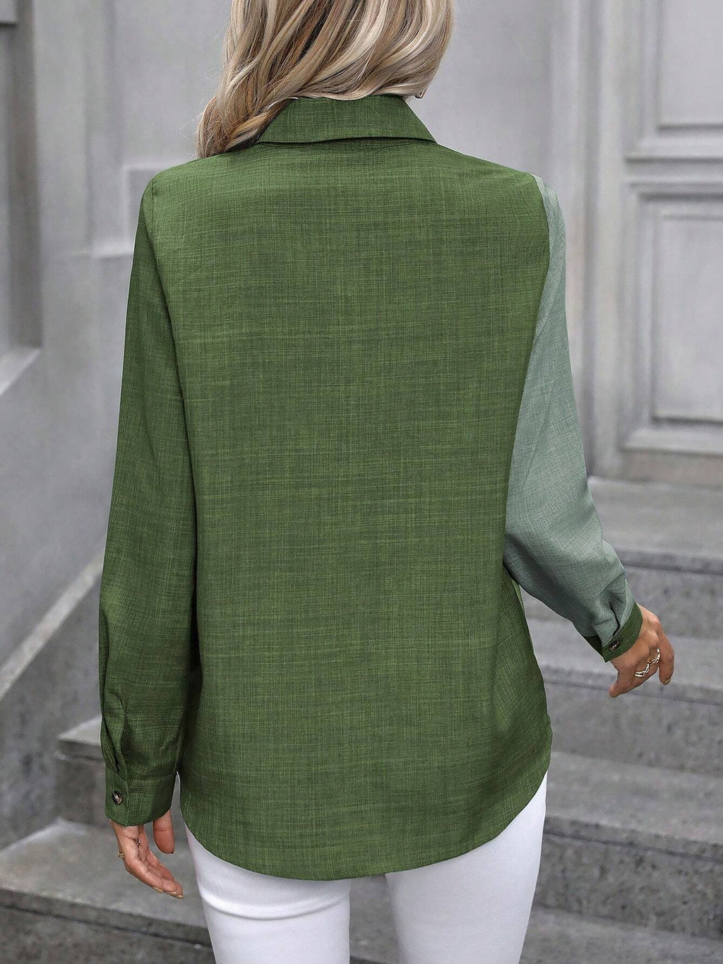 Dalilah | Camicia Elegante da Donna con Colletto e Maniche Lunghe