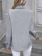 Dalilah | Camicia Elegante da Donna con Colletto e Maniche Lunghe