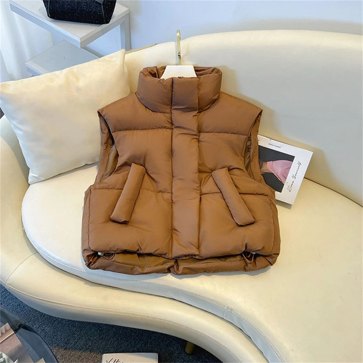 Thermira | Gilet Corto Imbottito Donna Casual