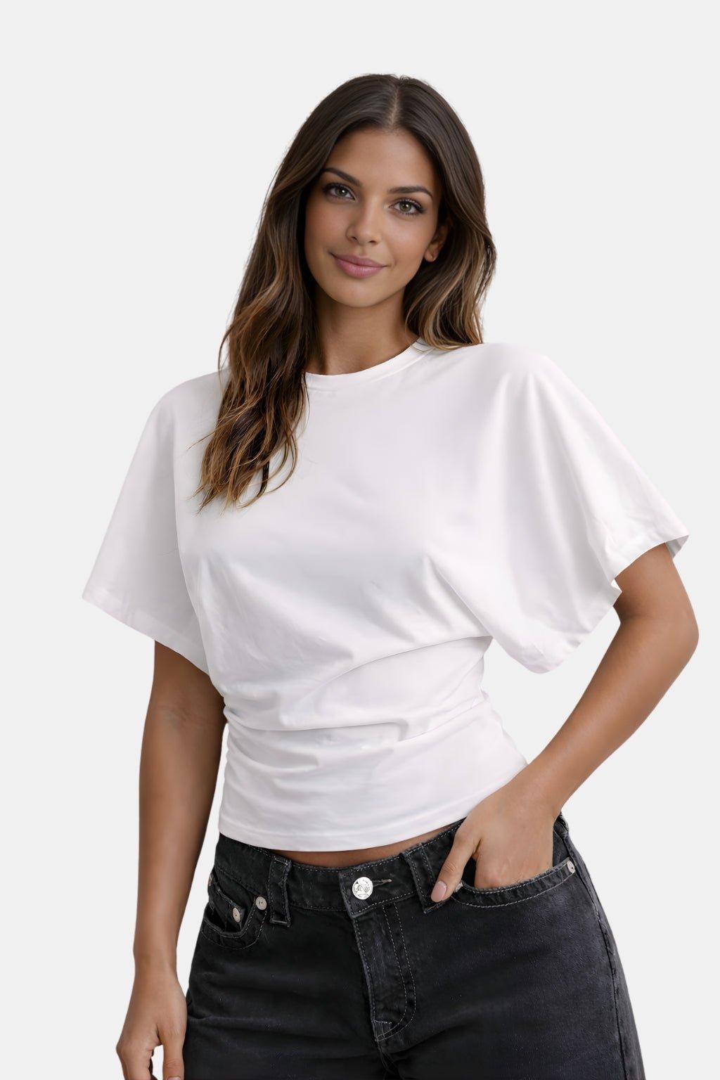 Velmira | Blusa estiva da donna con maniche corte casual