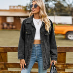 Ravelle | Giacca Jeans Oversize Donna Casual