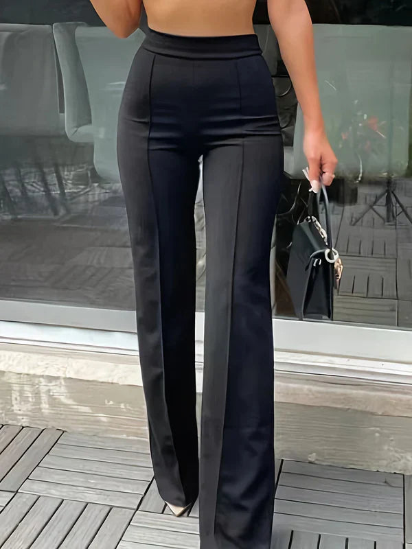 Valencia | Women's Wide-Leg Pants with High Waist