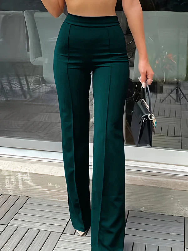 Valencia | Pantaloni Wide Leg da Donna a Vita Alta